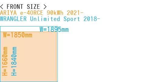 #ARIYA e-4ORCE 90kWh 2021- + WRANGLER Unlimited Sport 2018-
